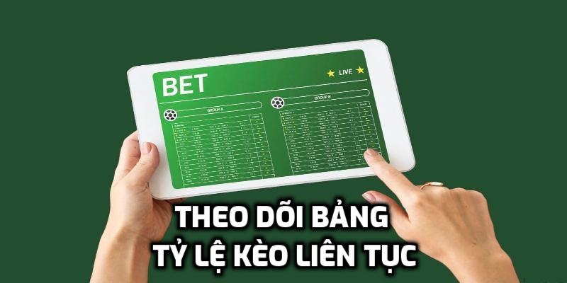 Nên theo dõi bảng tỷ lệ